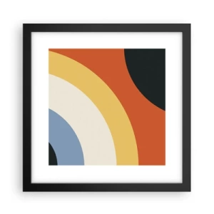 Plagát v čiernom ráme - K sebe samému - 30x30 cm