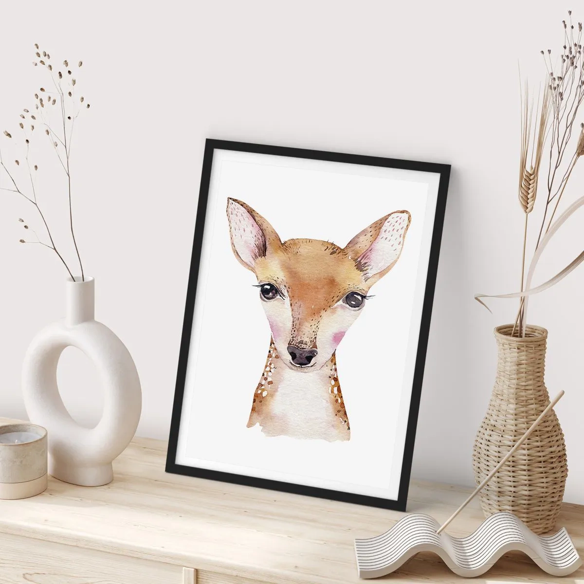 Plagát v čiernom ráme - Povaha nevinnosti - 30x40 cm