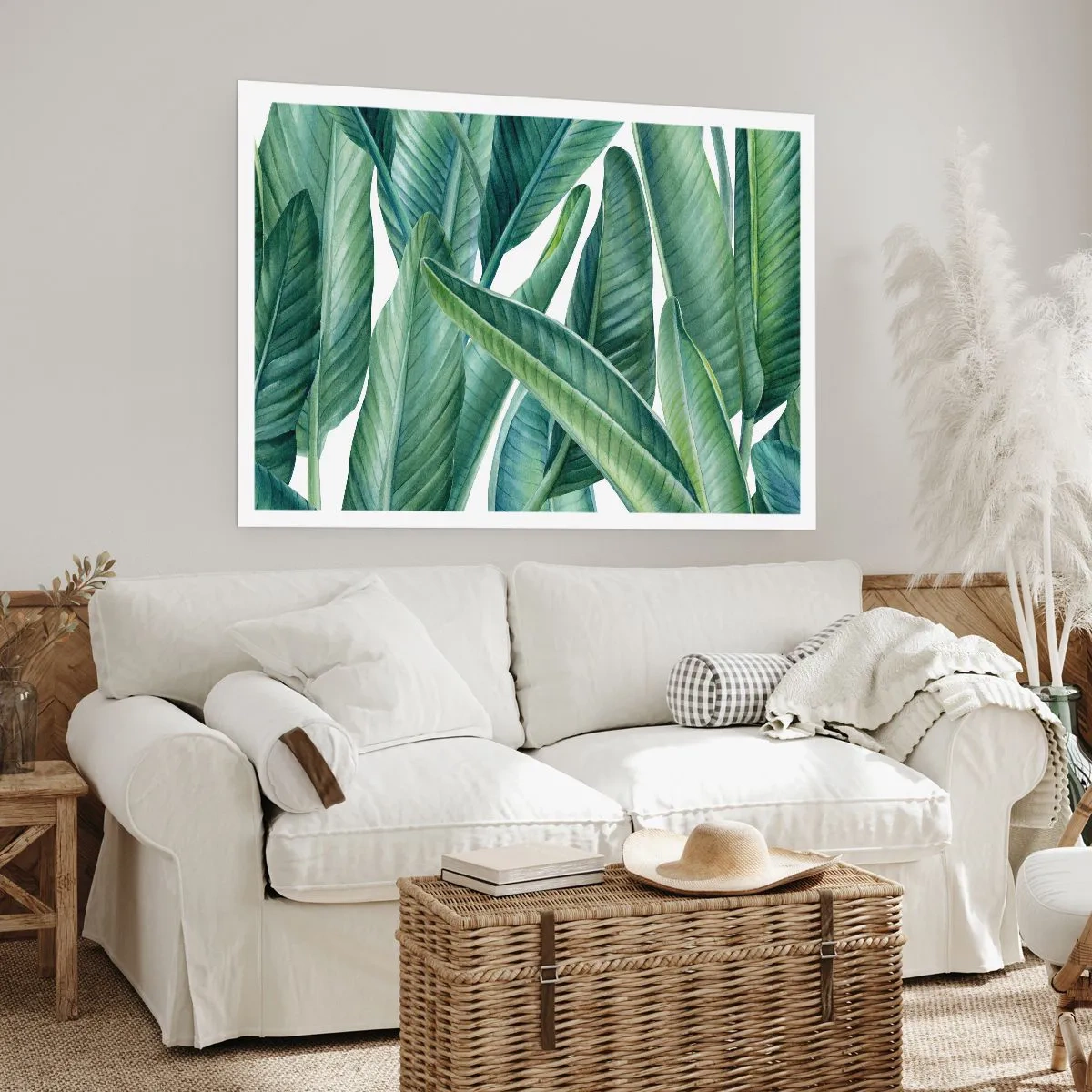 Plagát - Proste zelená - 70x50 cm