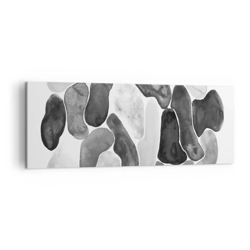Obraz na plátne - Kamenistá abstrakcia - 140x50 cm