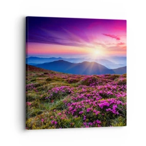 Obraz na plátne - Zavoňali svieže púčiky byliniek z obilných polí - 30x30 cm