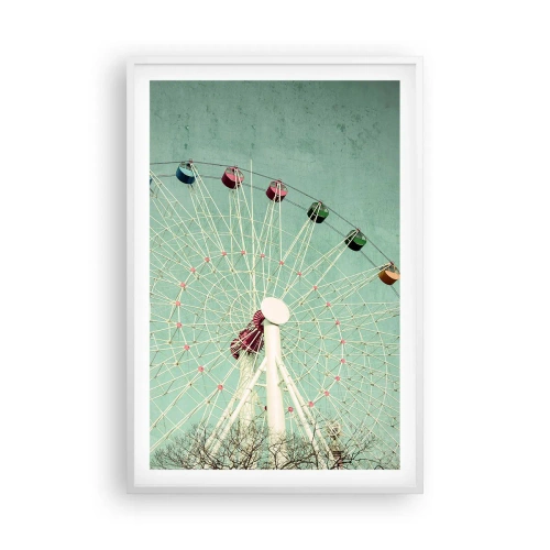 Plagát v bielom ráme - Pozývame vás na zábavu - 61x91 cm