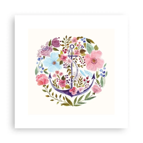 Plagát - Námorníkov krásny sen - 30x30 cm