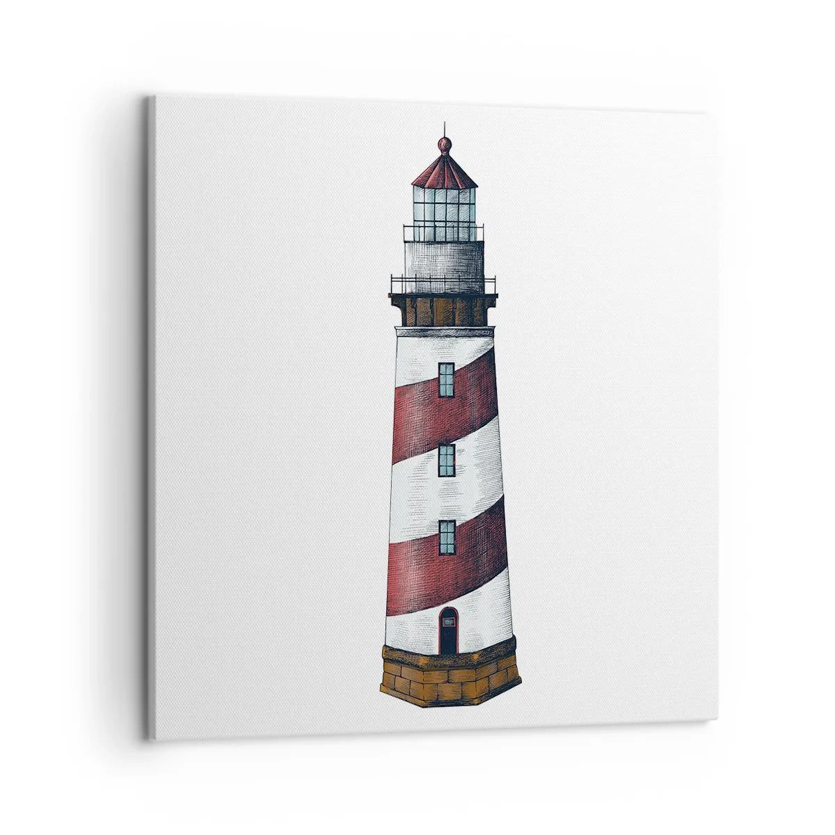 Obraz na plátne - Vždy na stráži - 50x50 cm