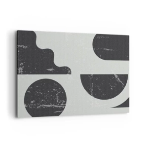 Obraz na plátne - Kompozícia nad a pod - 100x70 cm