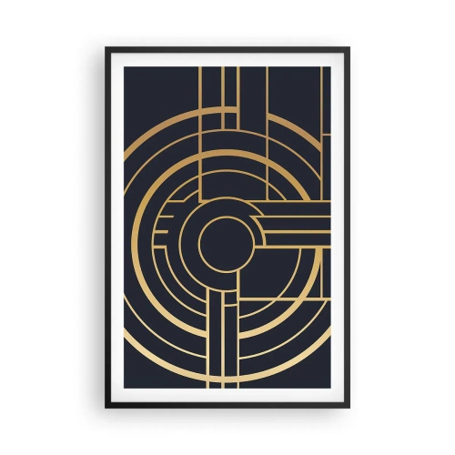 Plagát v čiernom ráme - Obraty udalosti - 61x91 cm