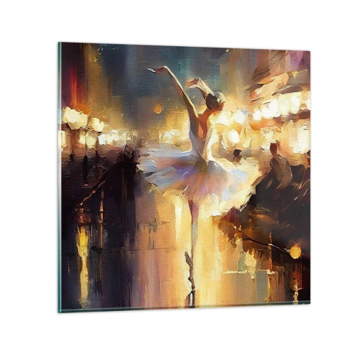Obraz na skle - Zázrak na ulici - 50x50 cm