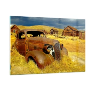 Obraz na skle - Zaslúžený odpočinok - 120x80 cm