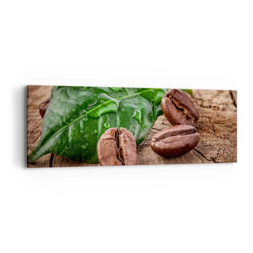 Obraz na plátne - Najskutočnejšia a čierna - 90x30 cm