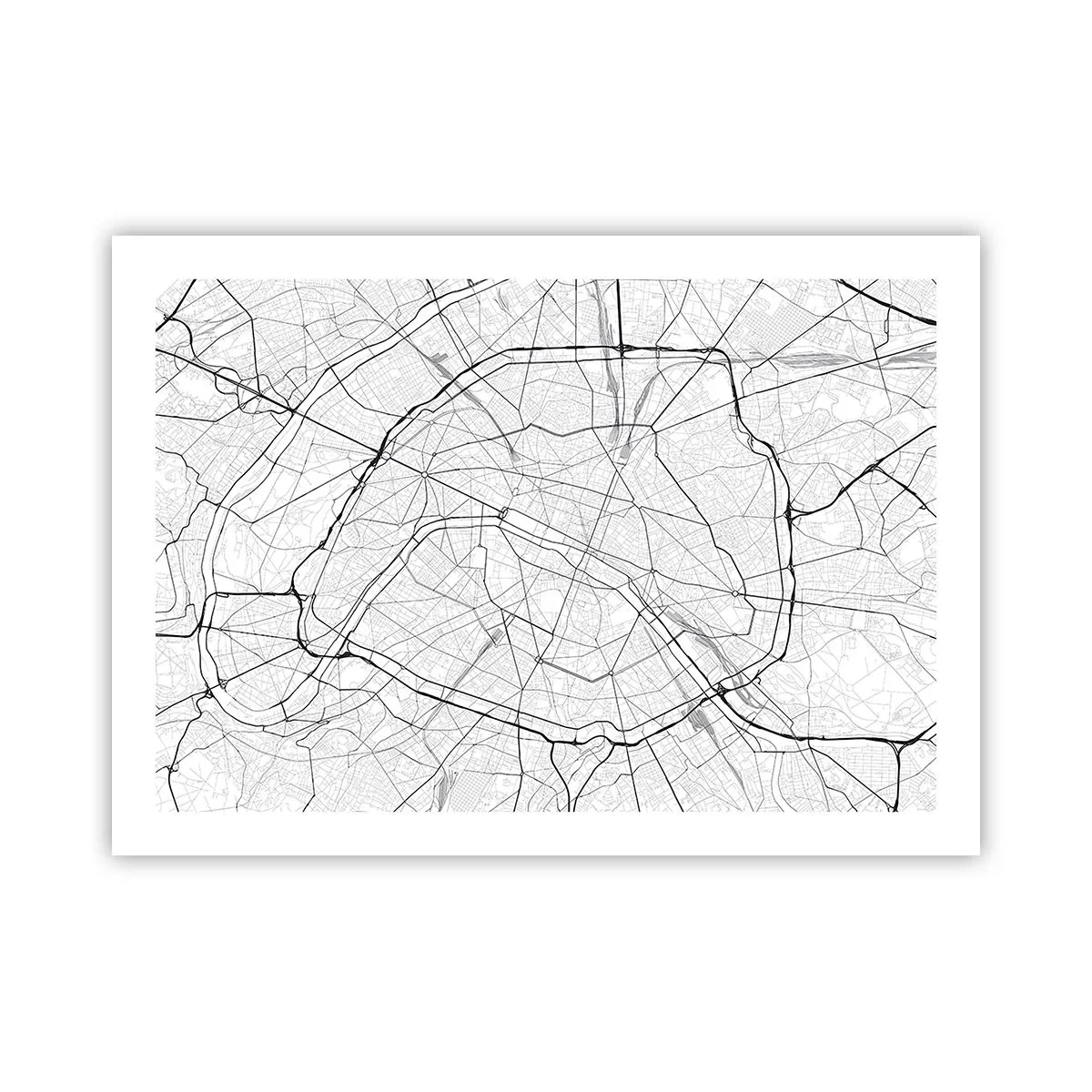 Plagát - Kvet Paríža - 70x50 cm