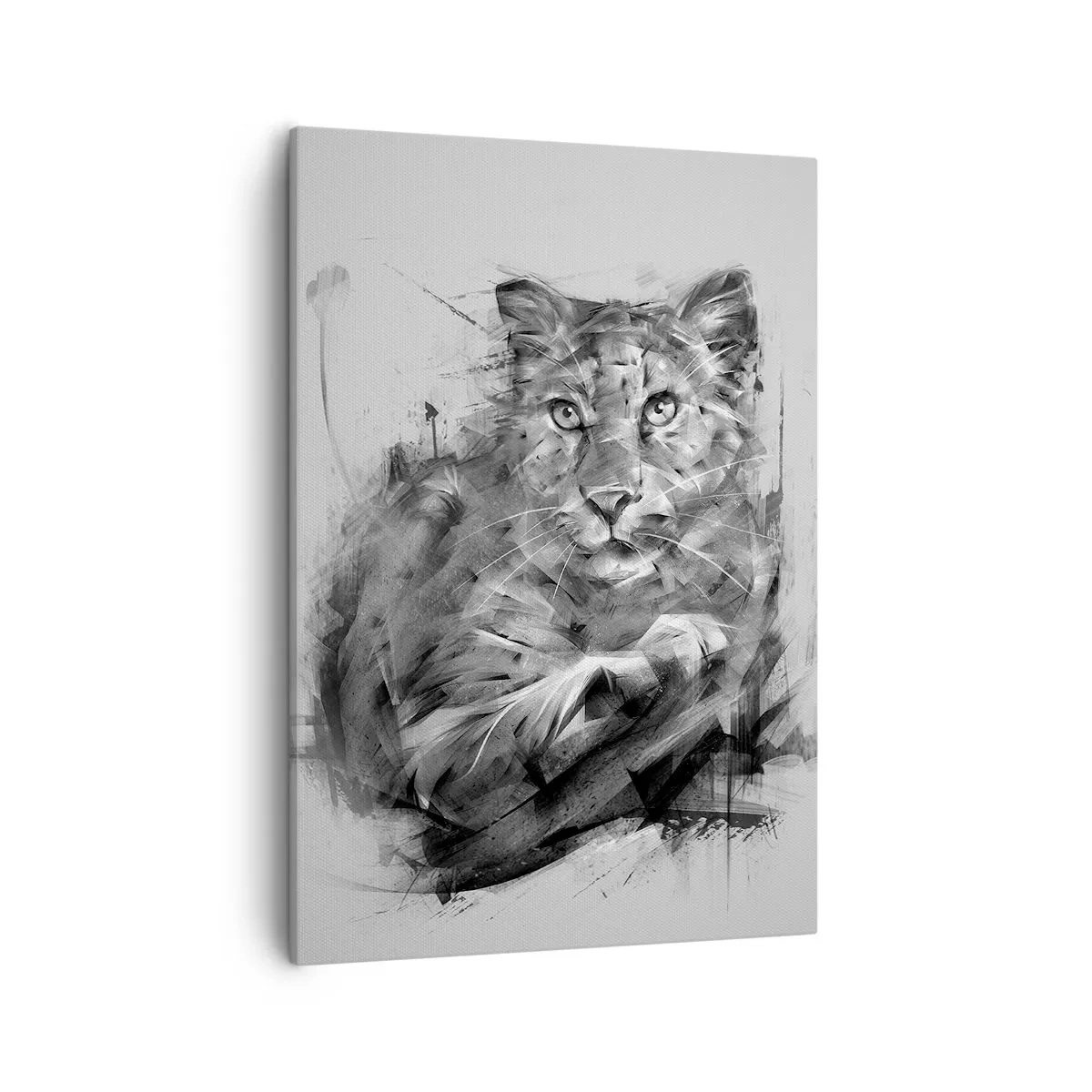 Obraz na plátne - Áno, pozorne počúvam - 50x70 cm