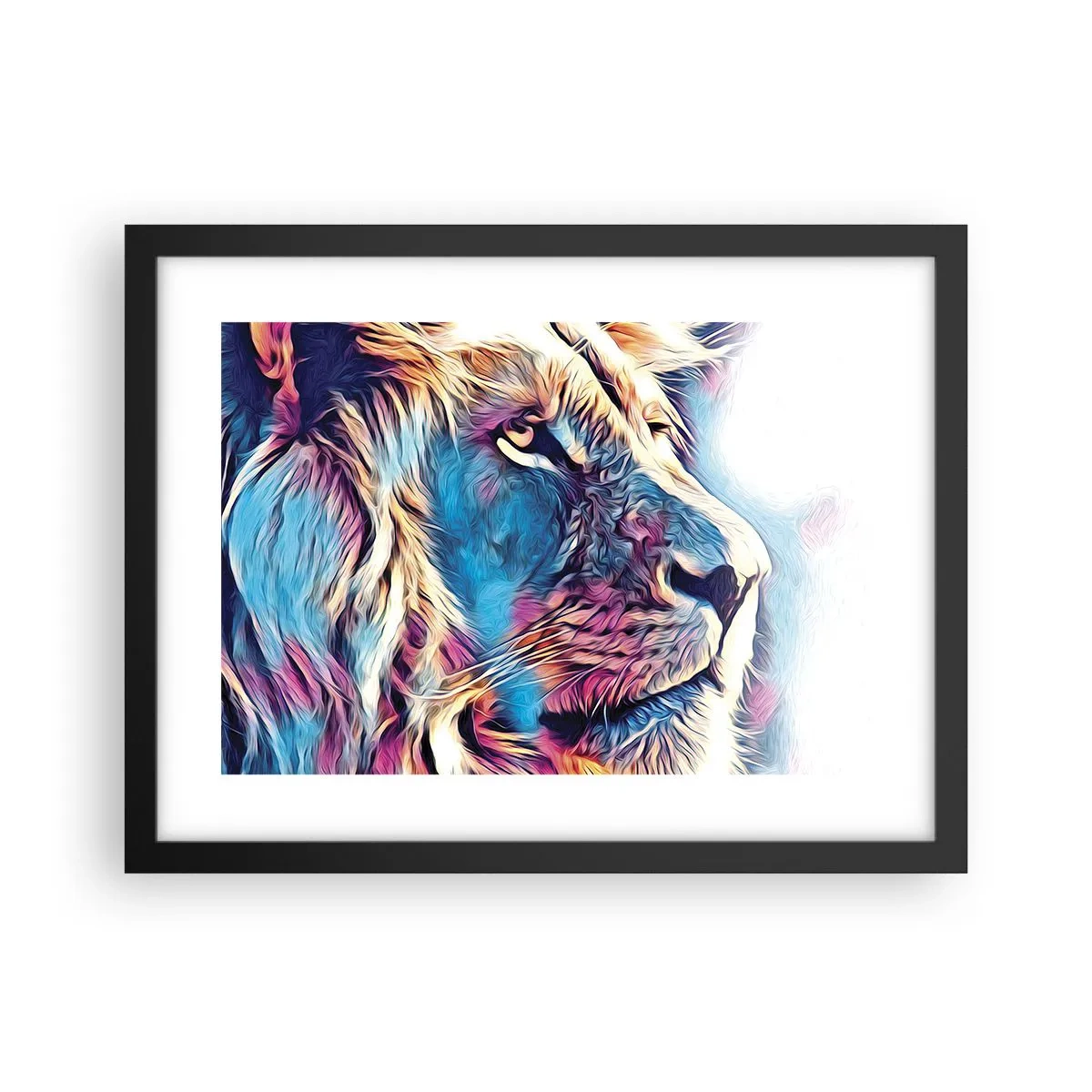 Plagát v čiernom ráme - Múdrosť prírody - 40x30 cm