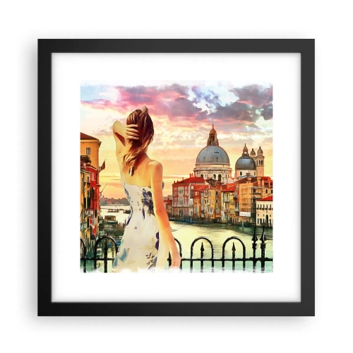 Plagát v čiernom ráme - Pokiaľ dobrodružstvo, tak len v… - 30x30 cm