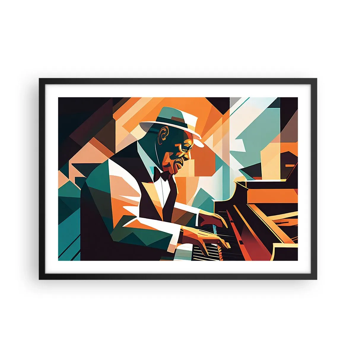 Plagát v čiernom ráme - Celý tento jazz - 70x50 cm