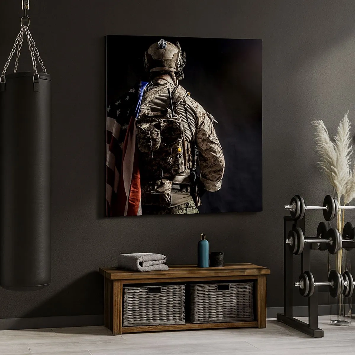 Obraz na plátne - Práve preto - 30x30 cm