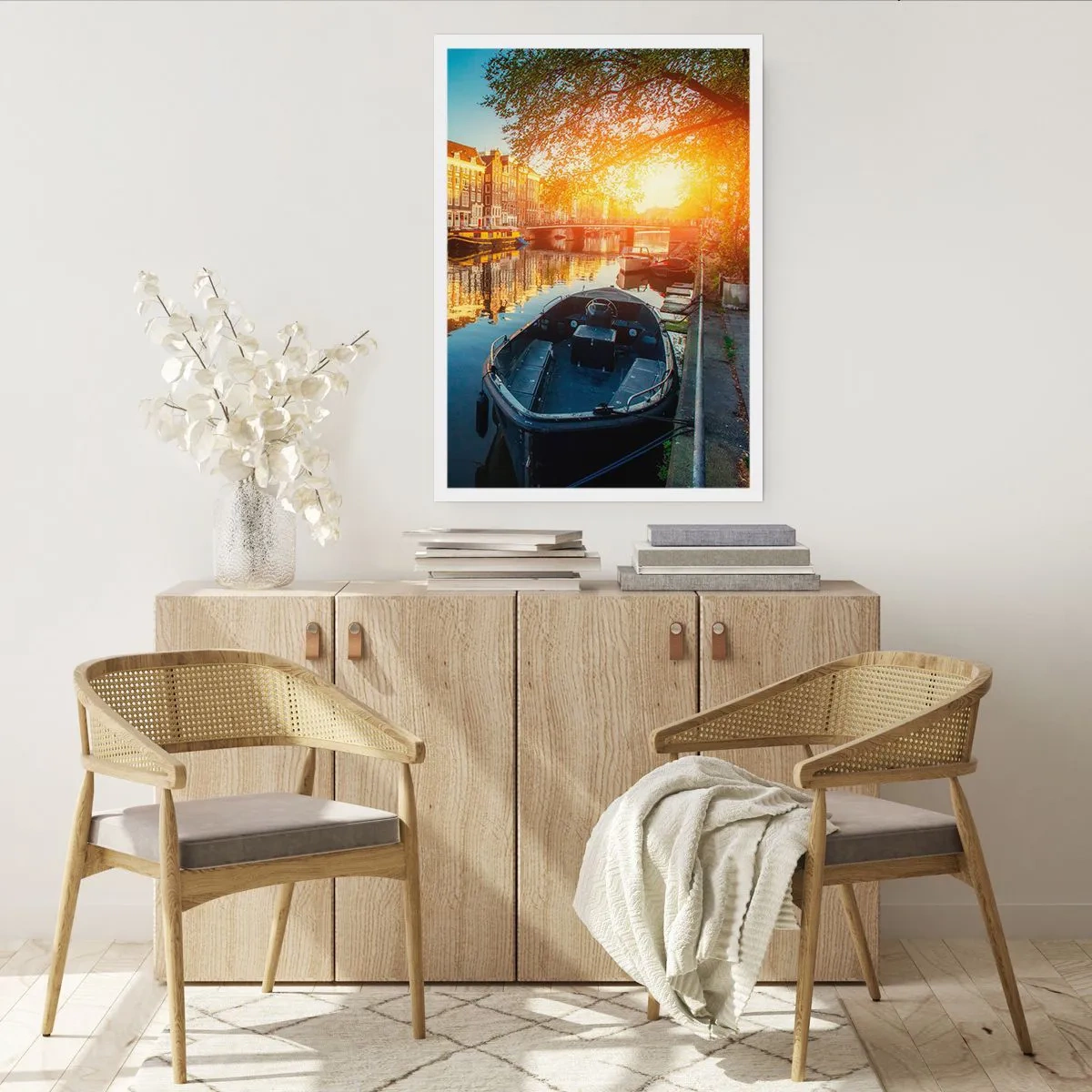Plagát - Ráno v Amsterdame - 40x50 cm