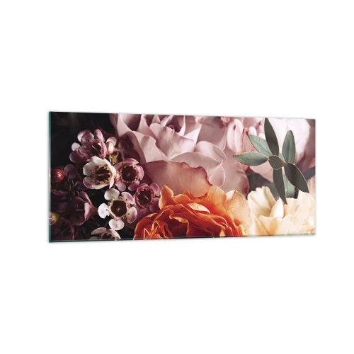 Obraz na skle - Zabalené do krásy - 120x50 cm