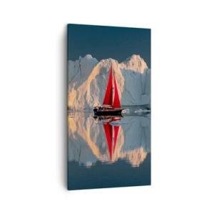 Obraz na plátne - Na okraji sveta - 45x80 cm