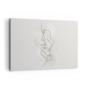 Obraz na plátne - Zamotaní v objatí - 120x80 cm