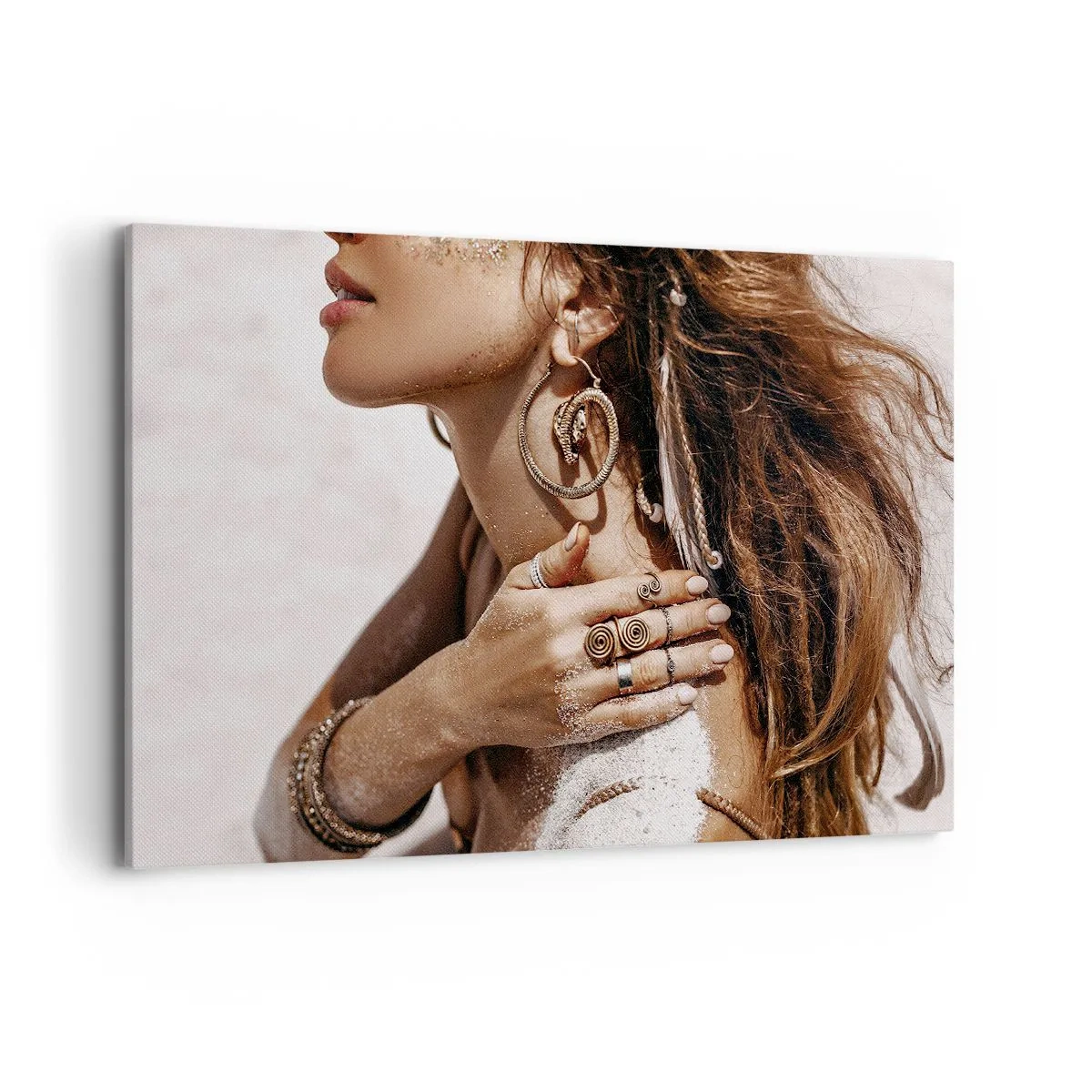 Obraz na plátne - Kráľovná divokej pláže - 120x80 cm