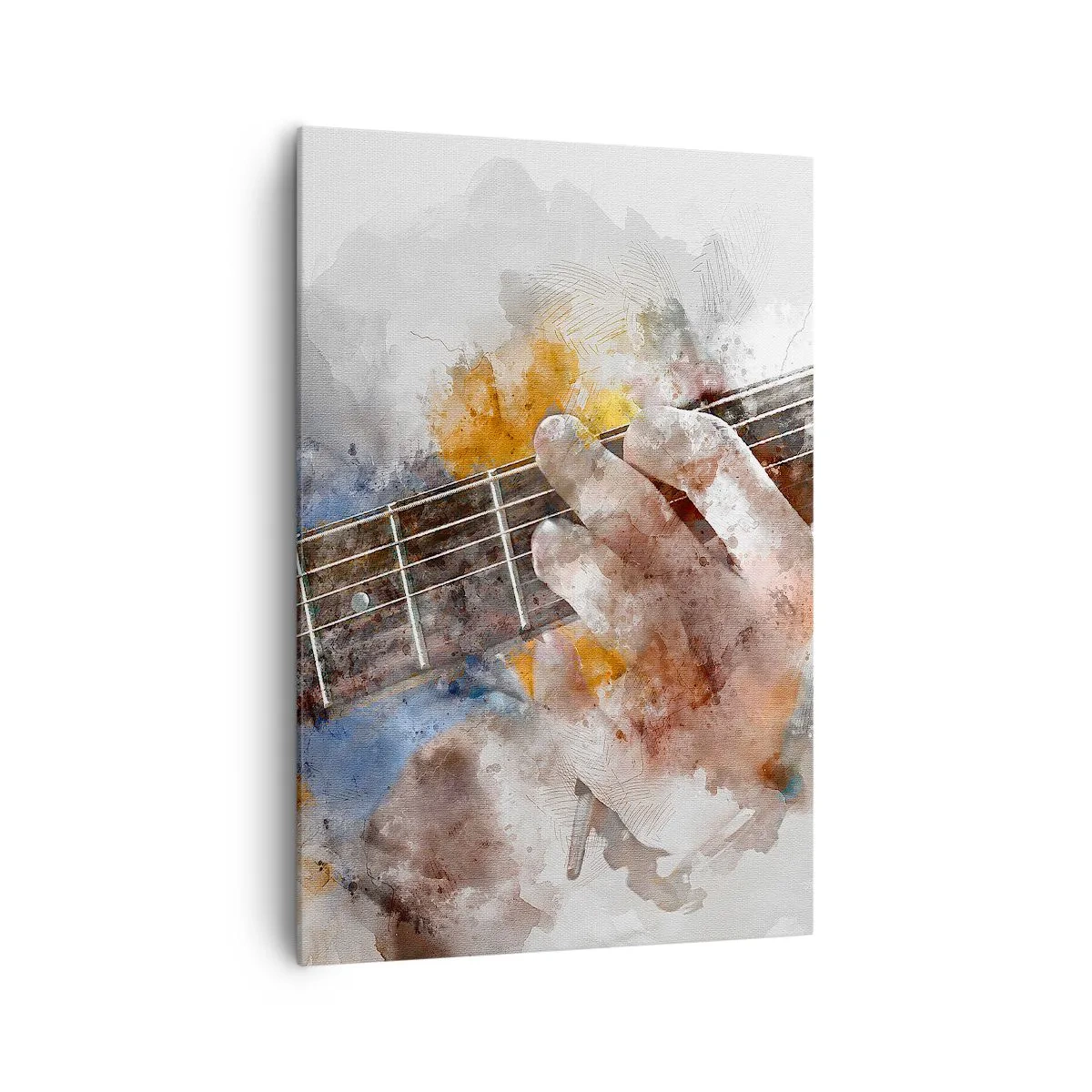Obraz na plátne - Poézia medzi strunami - 70x100 cm