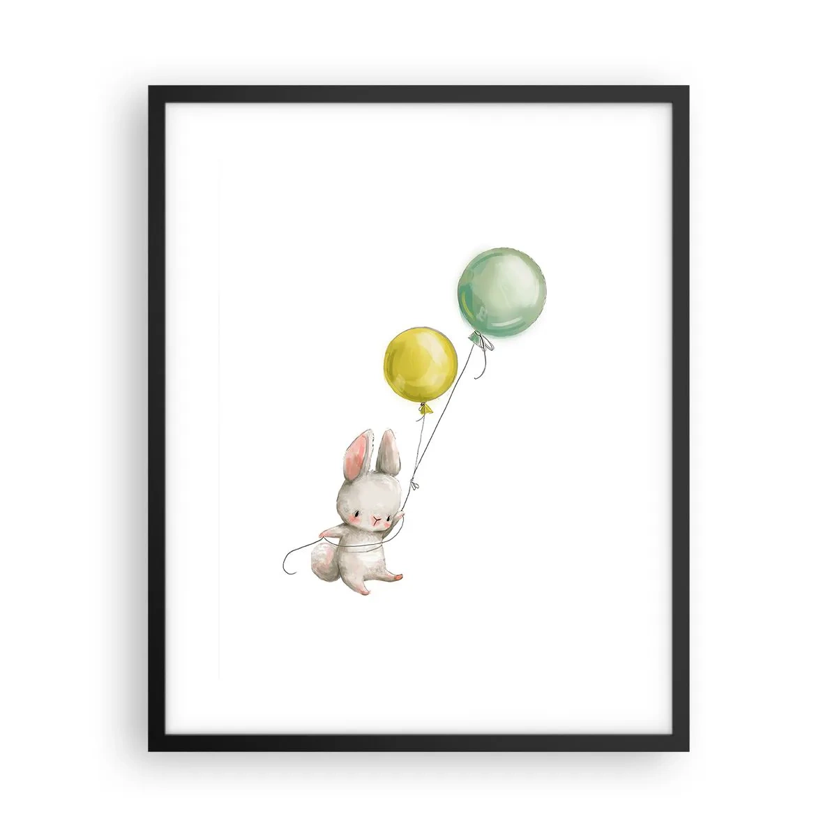 Plagát v čiernom ráme - Poletím aj ja! - 40x50 cm