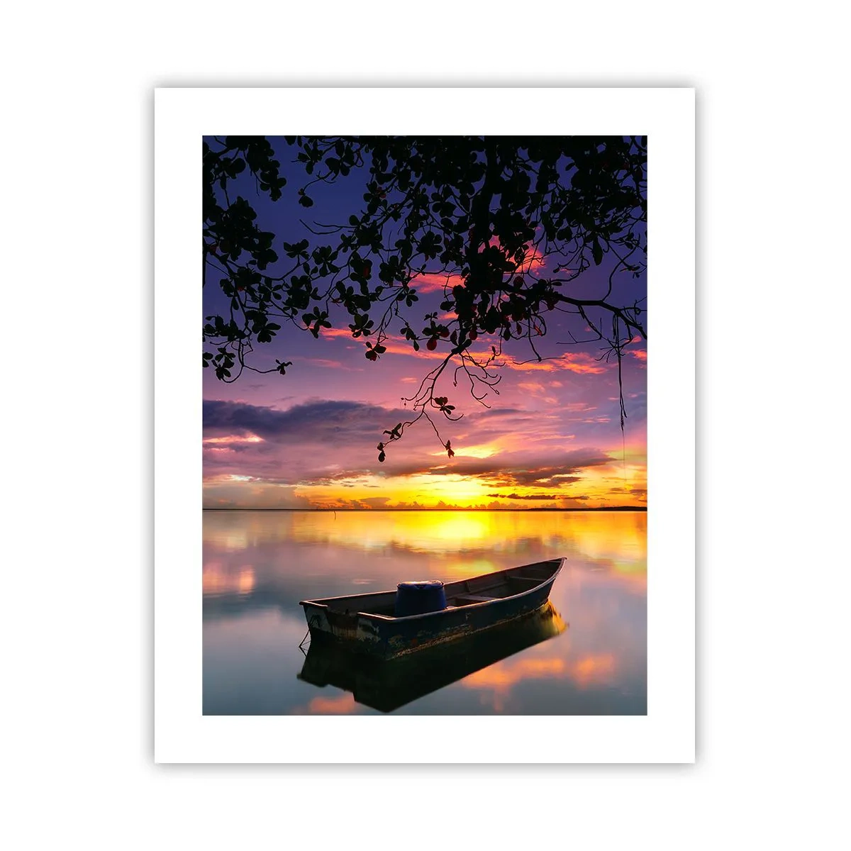 Plagát - „Zdá sa, že visíš uprostred neba…“ - 40x50 cm