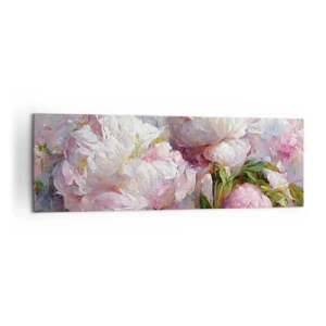 Obraz na plátne - Kytica prekypujúca životom - 160x50 cm