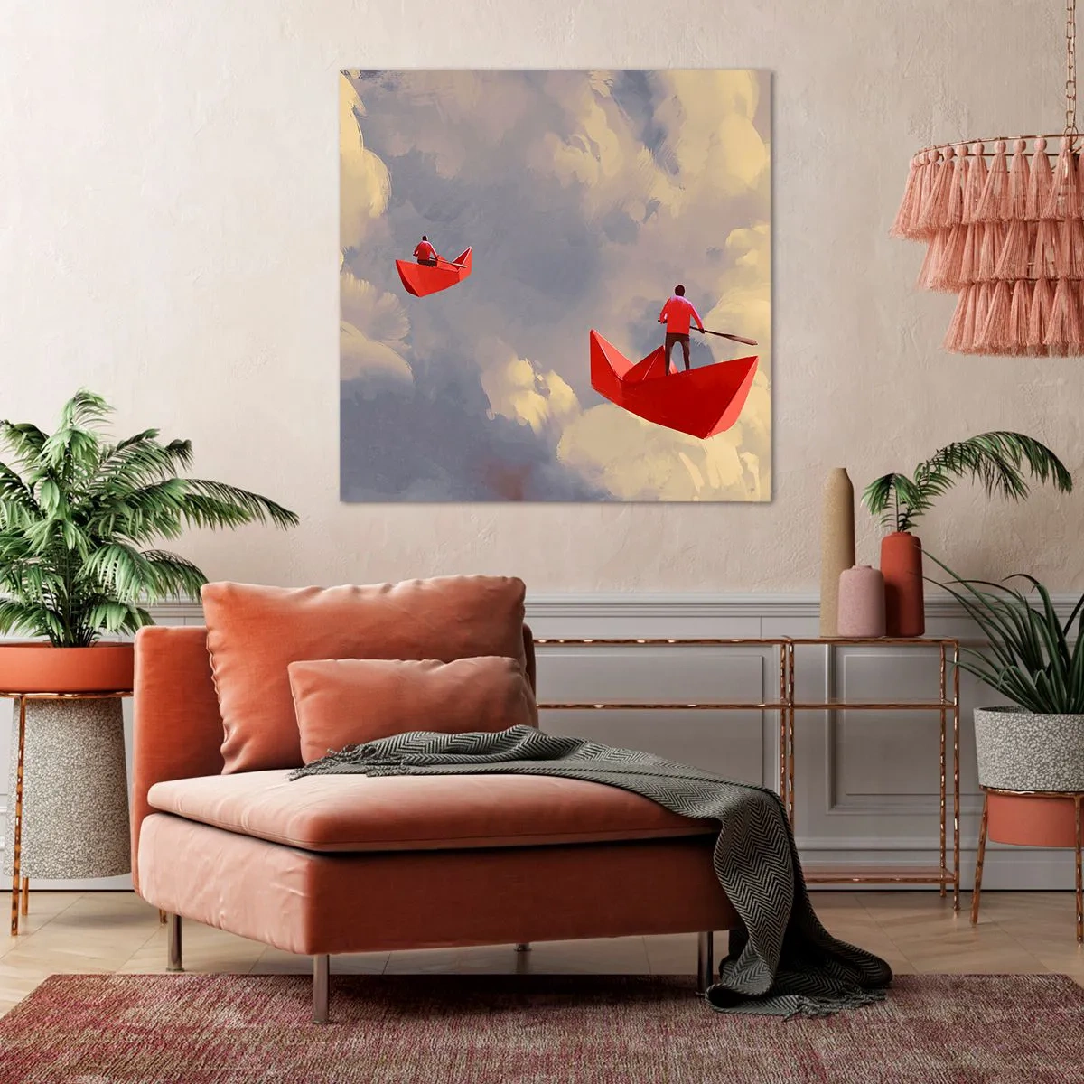 Obraz na plátne - Výprava rojkov - 50x50 cm