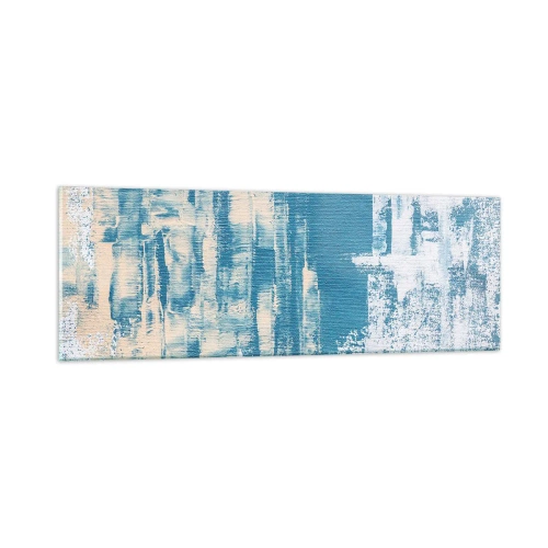 Obraz na skle - Cez cencúľ - 90x30 cm