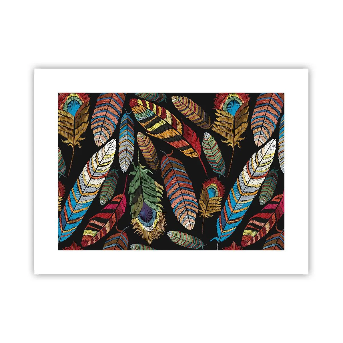 Plagát - Vtáčí karneval - 40x30 cm