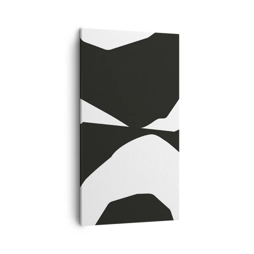 Obraz na plátne - Positive-negative - 45x80 cm