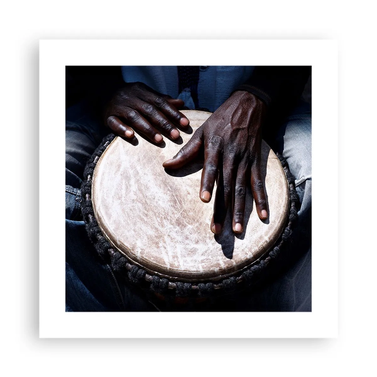 Plagát - Žite vo svojom rytme - 40x40 cm