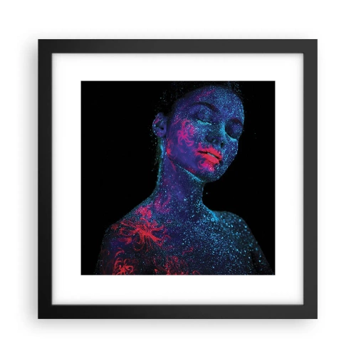 Plagát v čiernom ráme - V hviezdnom prachu - 30x30 cm