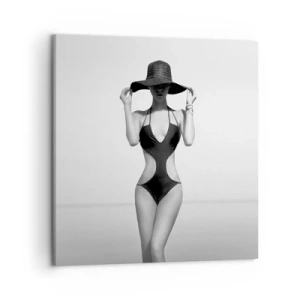 Obraz na plátne - Volám sa: Elegancia - 50x50 cm