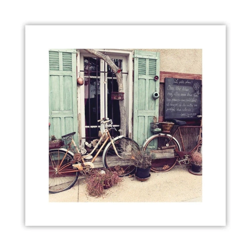 Plagát - Nech žije provincia - 30x30 cm