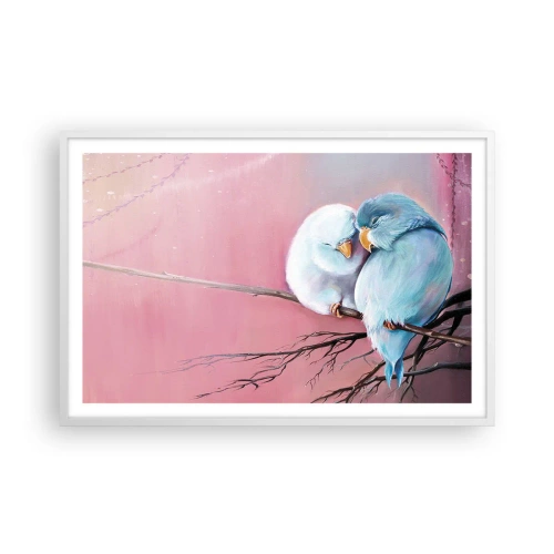 Plagát v bielom ráme - Čo k tomu dodať? - 91x61 cm