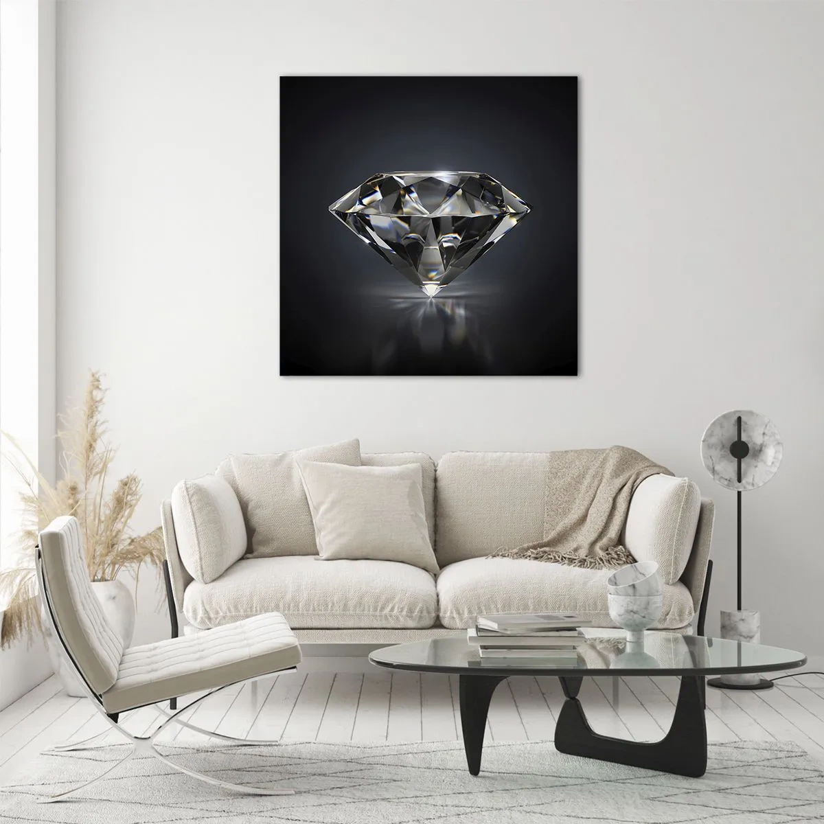 Obraz na skle - Best girls friend - 30x30 cm