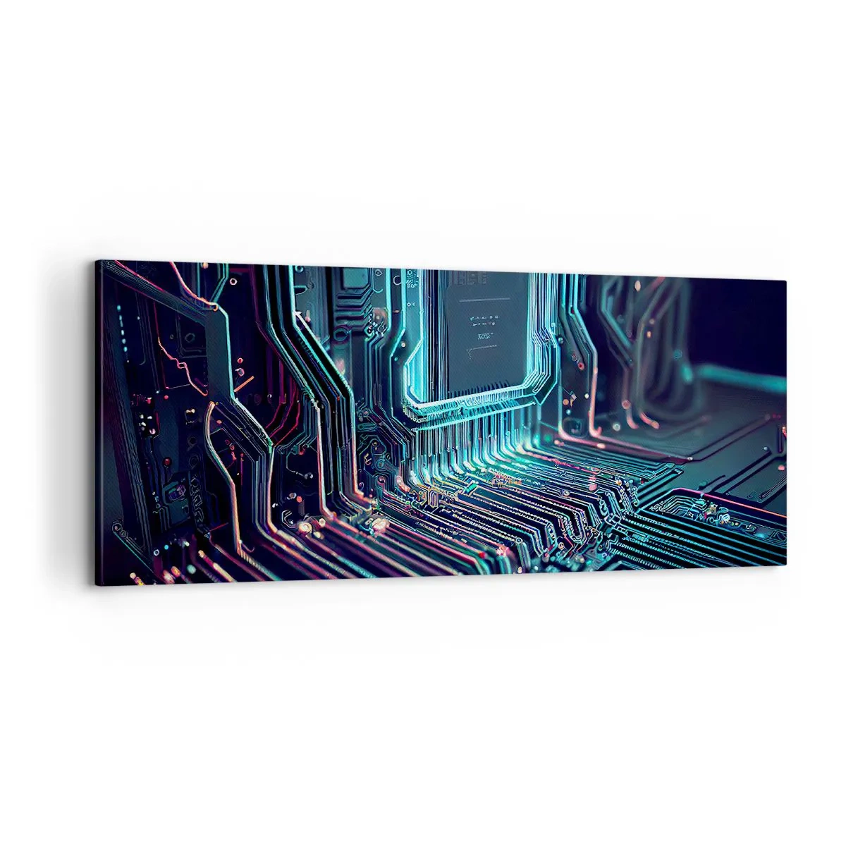 Obraz na plátne - Len tak premýšľam… - 100x40 cm
