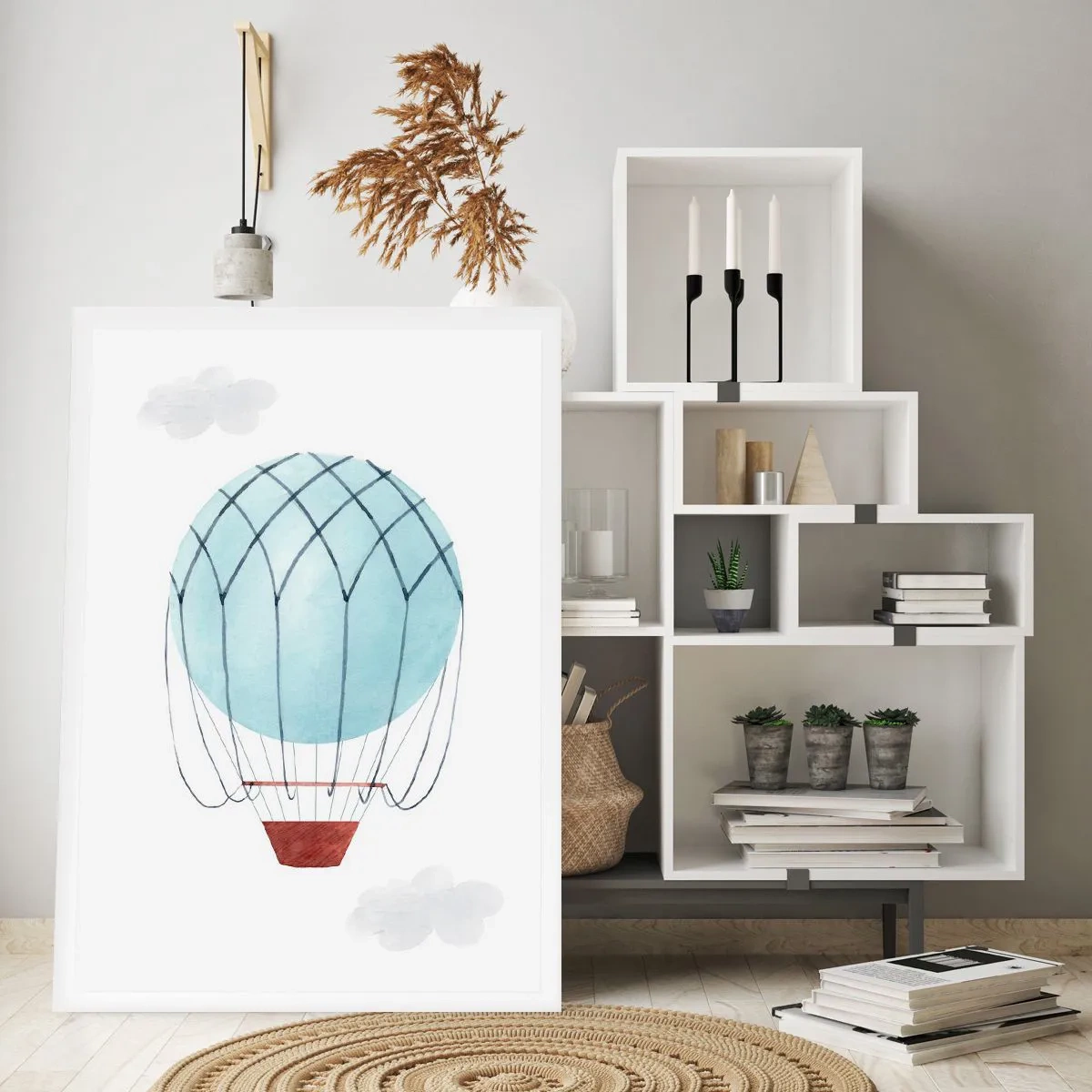 Plagát - Celý v oblakoch - 50x70 cm