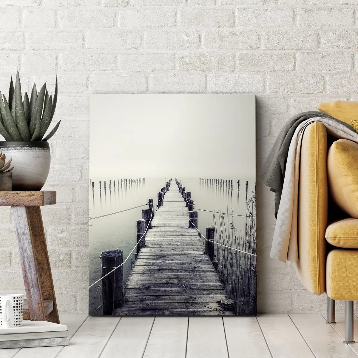 Obraz na plátne - Ponor sa do pokoja - 50x70 cm