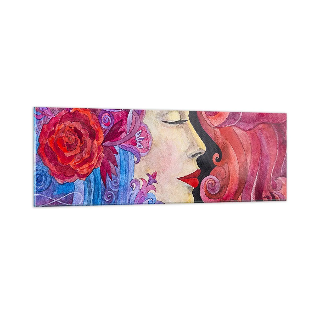 Obraz na skle - Secesia stále živá - 90x30 cm