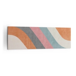 Obraz na plátne - Diagonálna kompozícia – pohyb - 160x50 cm