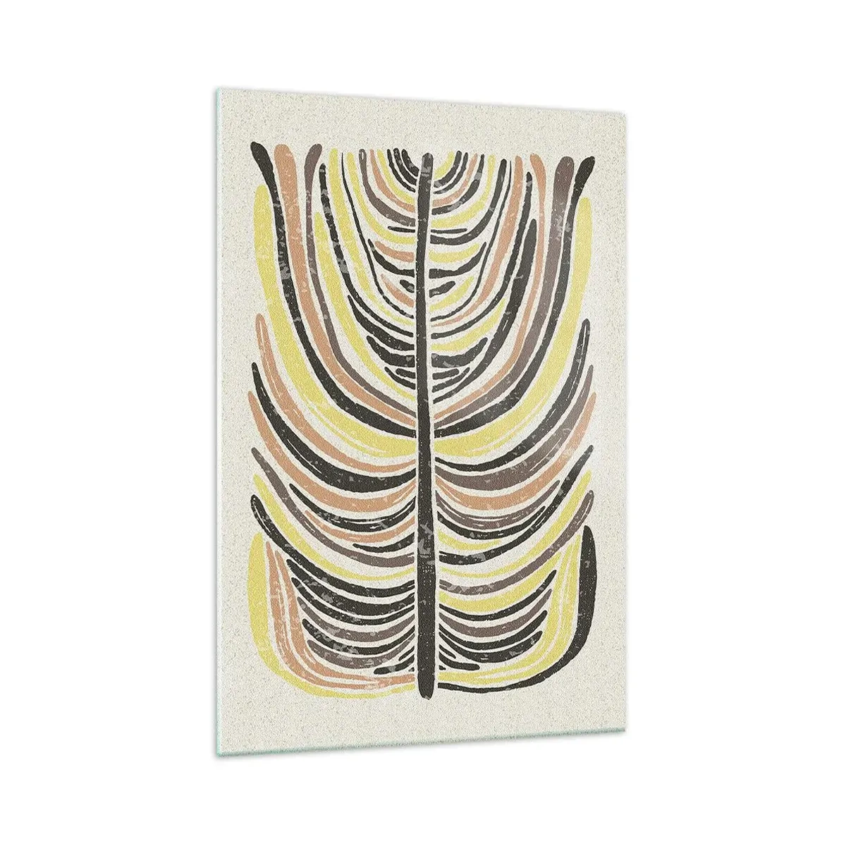 Obraz na skle - Abstrakcia plná života - 70x100 cm