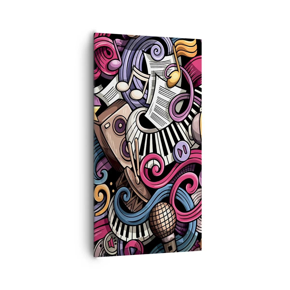 Obraz na plátne - Komplikovaná melódia - 65x120 cm