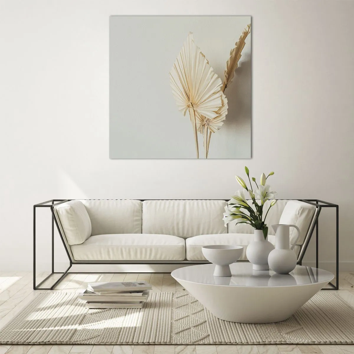 Obraz na skle - Keď potrebuješ útechu - 70x70 cm