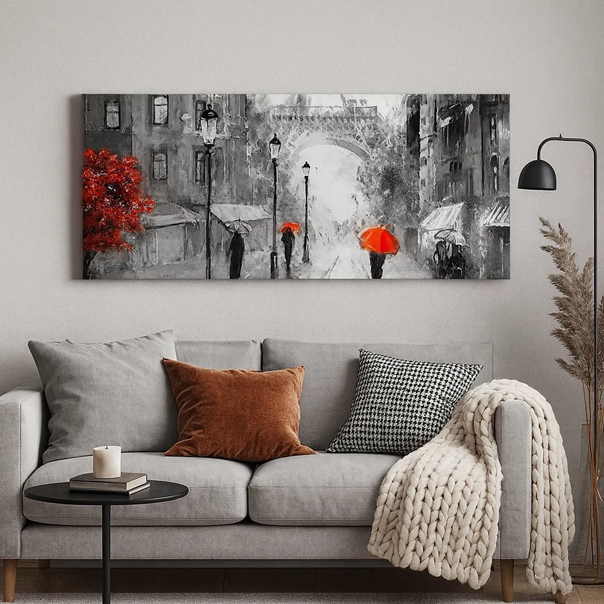 Obraz na plátne - Všetky cesty vedú k nej - 30x30 cm