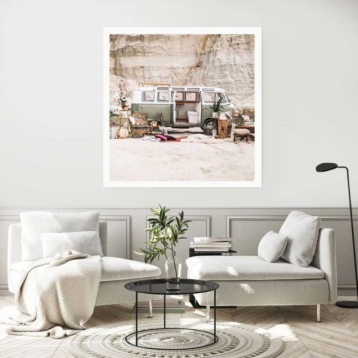 Plagát - Cesta práve začína - 50x50 cm