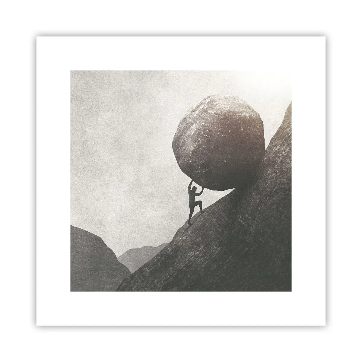 Plagát - Verím, proti všetkej nádeji - 30x30 cm