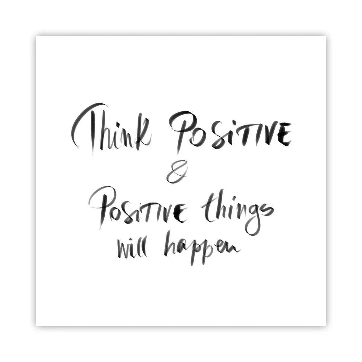 Plagát - Ako žiť? - 50x50 cm